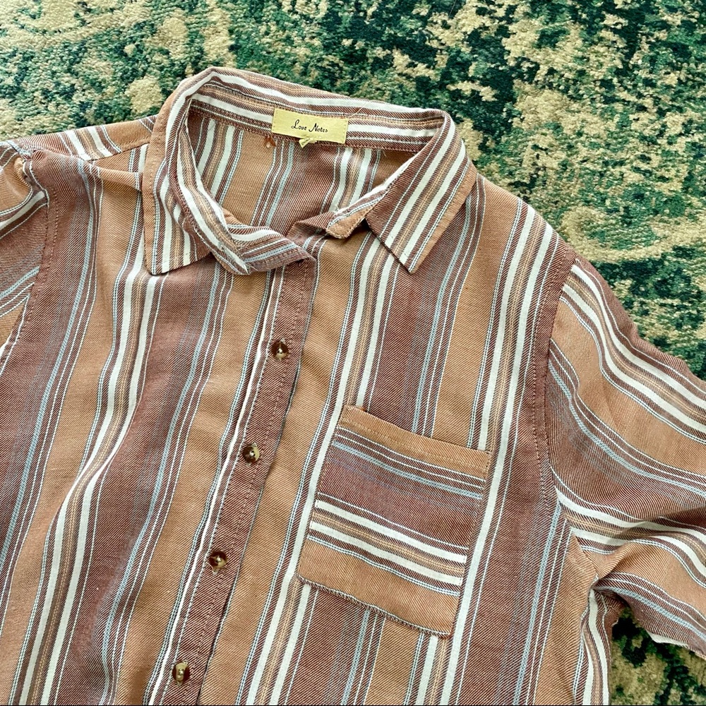 Love Notes - Buttoned-Down Long Sleeve Shirt